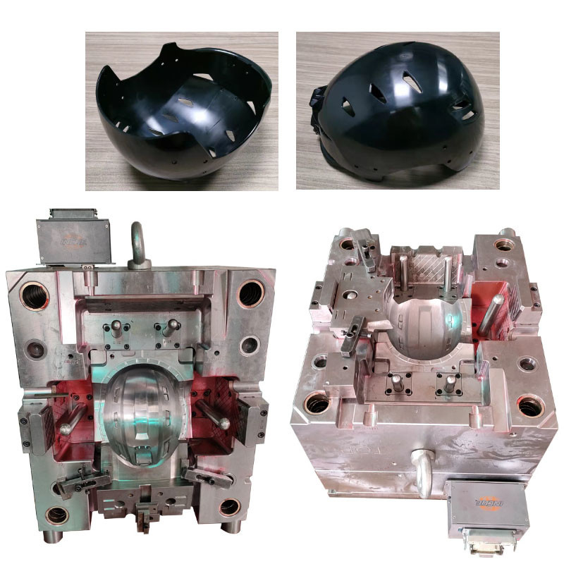 ABS Plastic Cover Injection Mold Untuk Helm Keamanan Dalam ISO9001